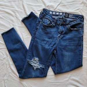 High Rise Skinny Ankle S.O.N.G Curvy Fit